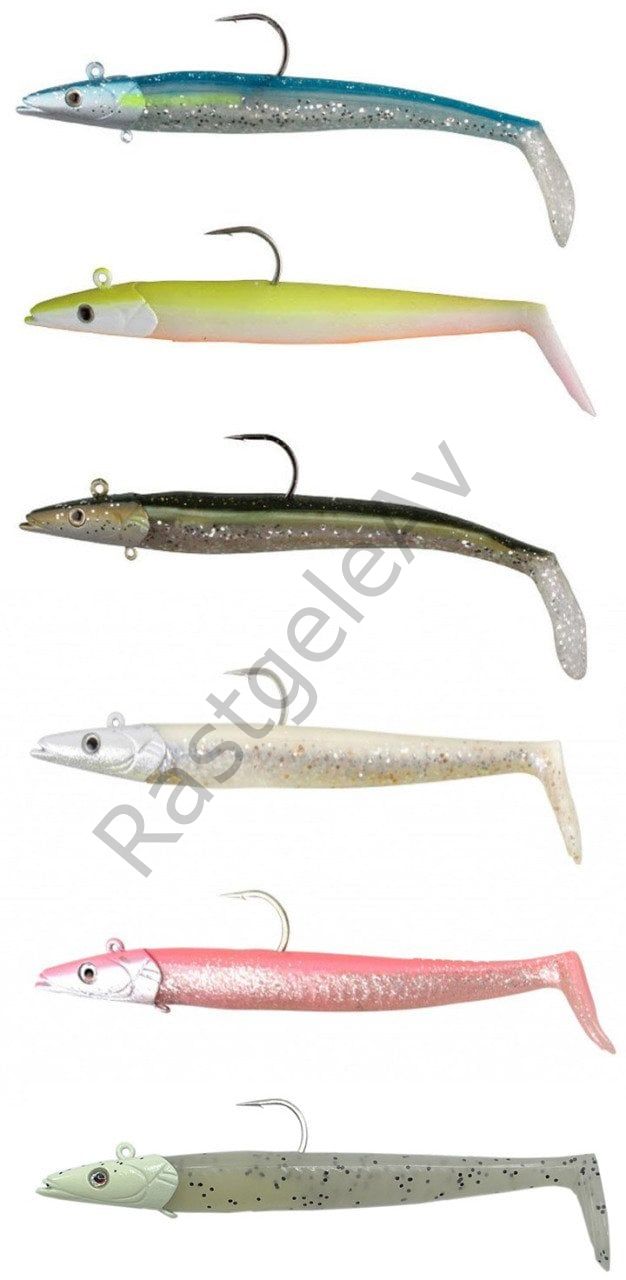 Savage gear Sandeel 16 cm 42 gr 2+1 Adet Real Pearl