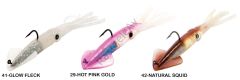 Lineaeffe FF Alive Squid 10.2 cm 13 gr İğne No:1/0 6 Adet Suni Yem 42-Natural Squid