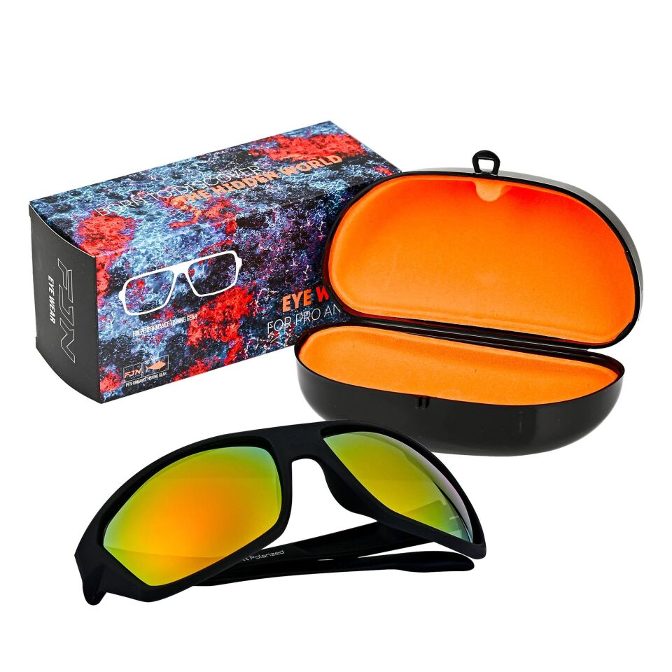 Fujin Pro Angler Polarize Güneş Gözlüğü C171 Orange Mat 2