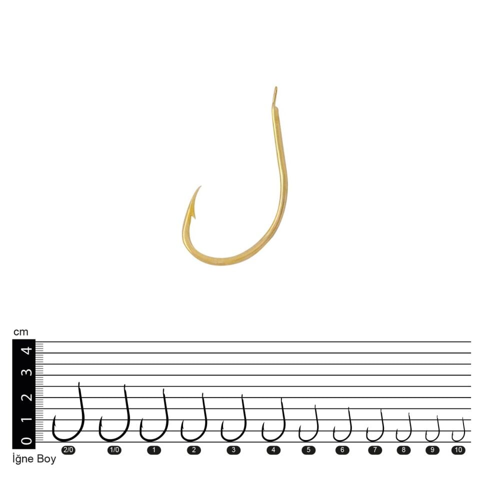 Effe İğne 17104 Gold Carbon