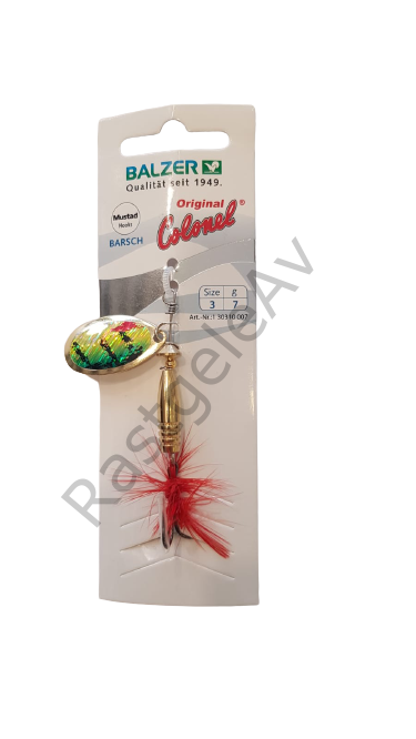 Balzer 13031 Colonel Classic Uzun Gövde Tüylü Alabalık Kaşığı