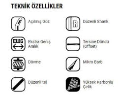 VMC Olta İğnesi 7024NT 10lu