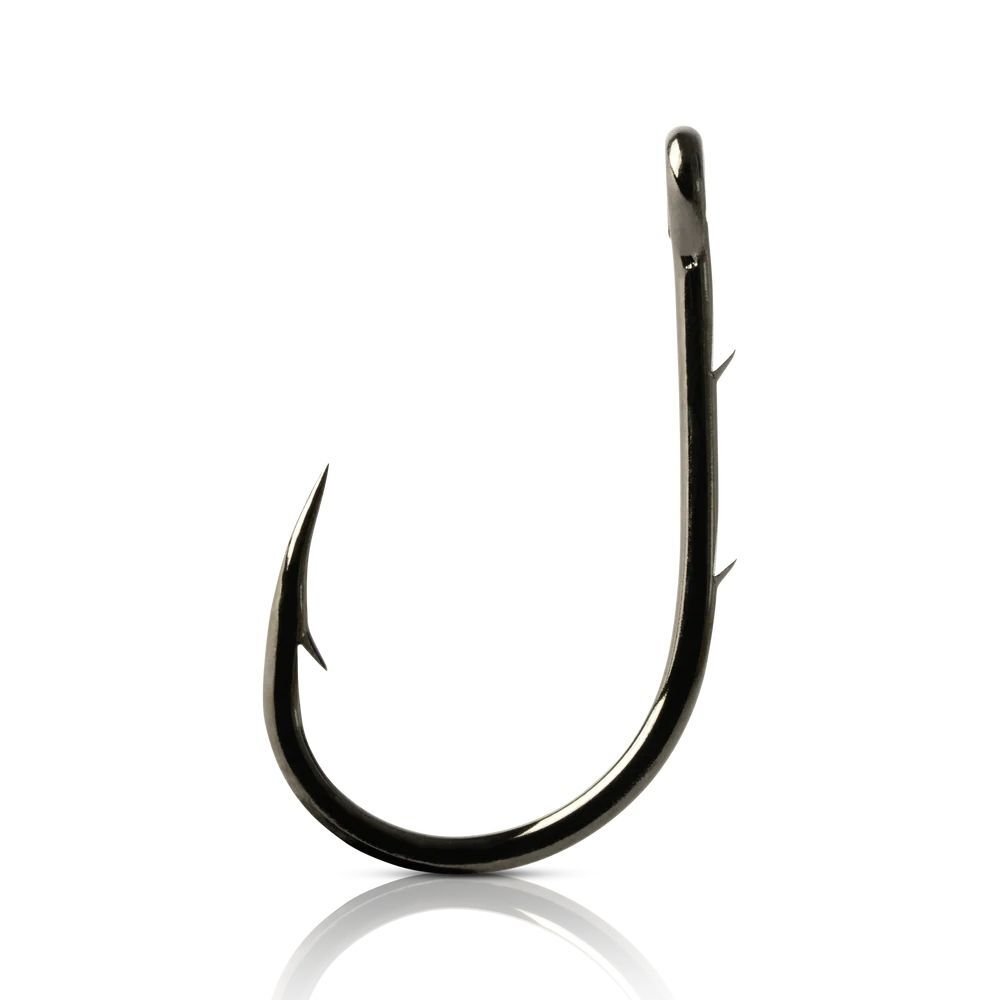 Mustad 10750NP-BN Eyed Baitholder Olta İğnesi BLACK NICKEL - NO:2
