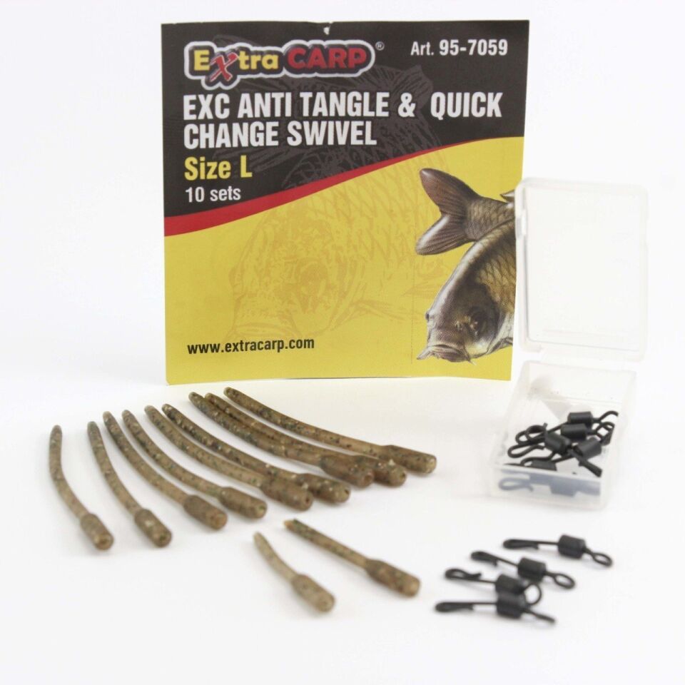 Exc Anti Tangle & Quick Change Swivel/ 10 Sets