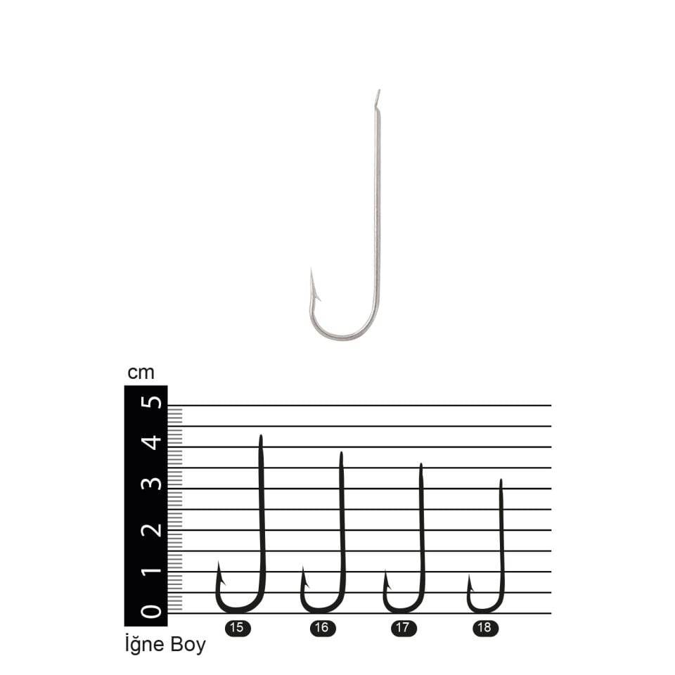 Effe İğne 1982ID Nikel Carbon