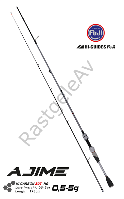 Fujin Ajime 198cm 05-5gr LRF Kamışı FAJ-662UL
