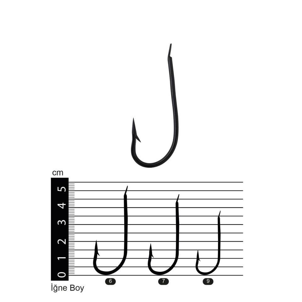 Effe İğne 2300 Siyah Carbon