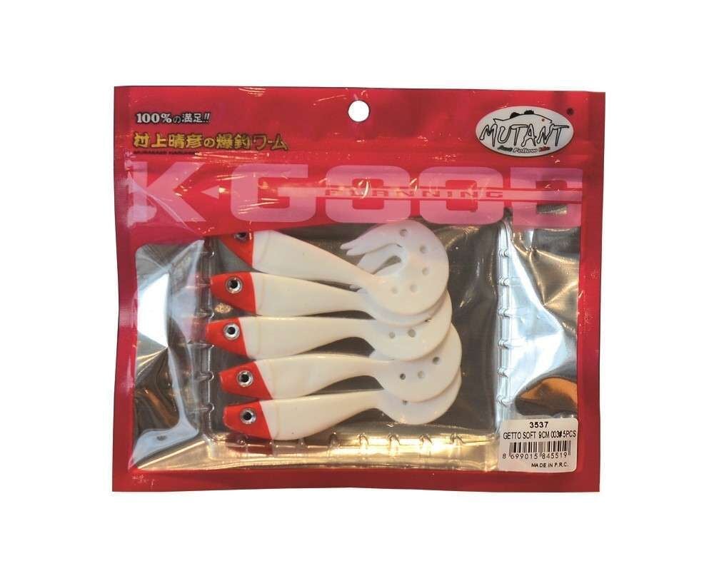 Mutant 3537 Getto Soft 9cm Turna Silikonu 5li Paket Suni Yem