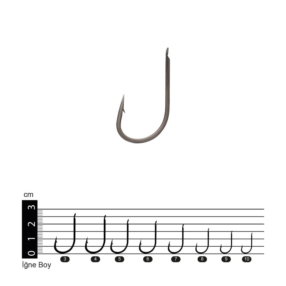 Effe İğne 515 Black Nikel Dökme