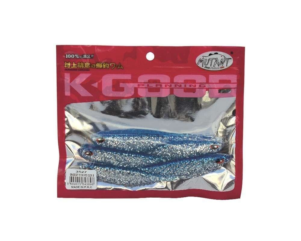 Mutant 3527 Grande Soft 12cm Levrek Silikonu Suni Yem 5li Paket