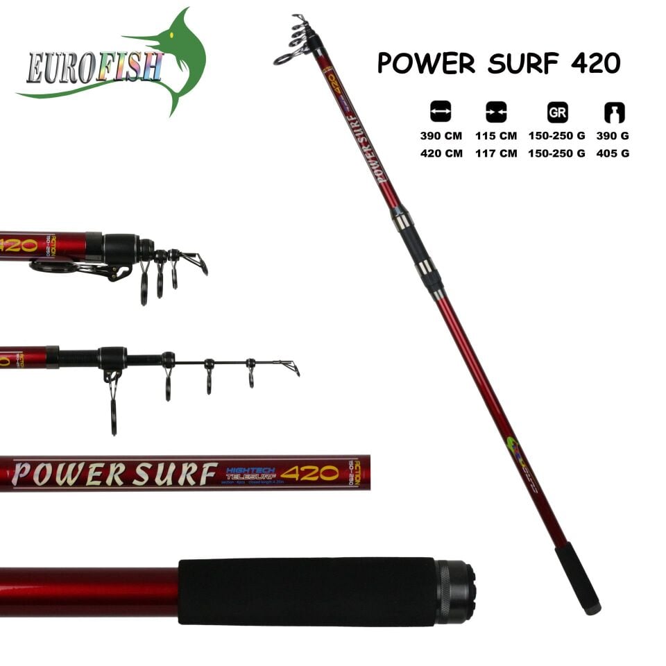 Power Surf Kamışı Red