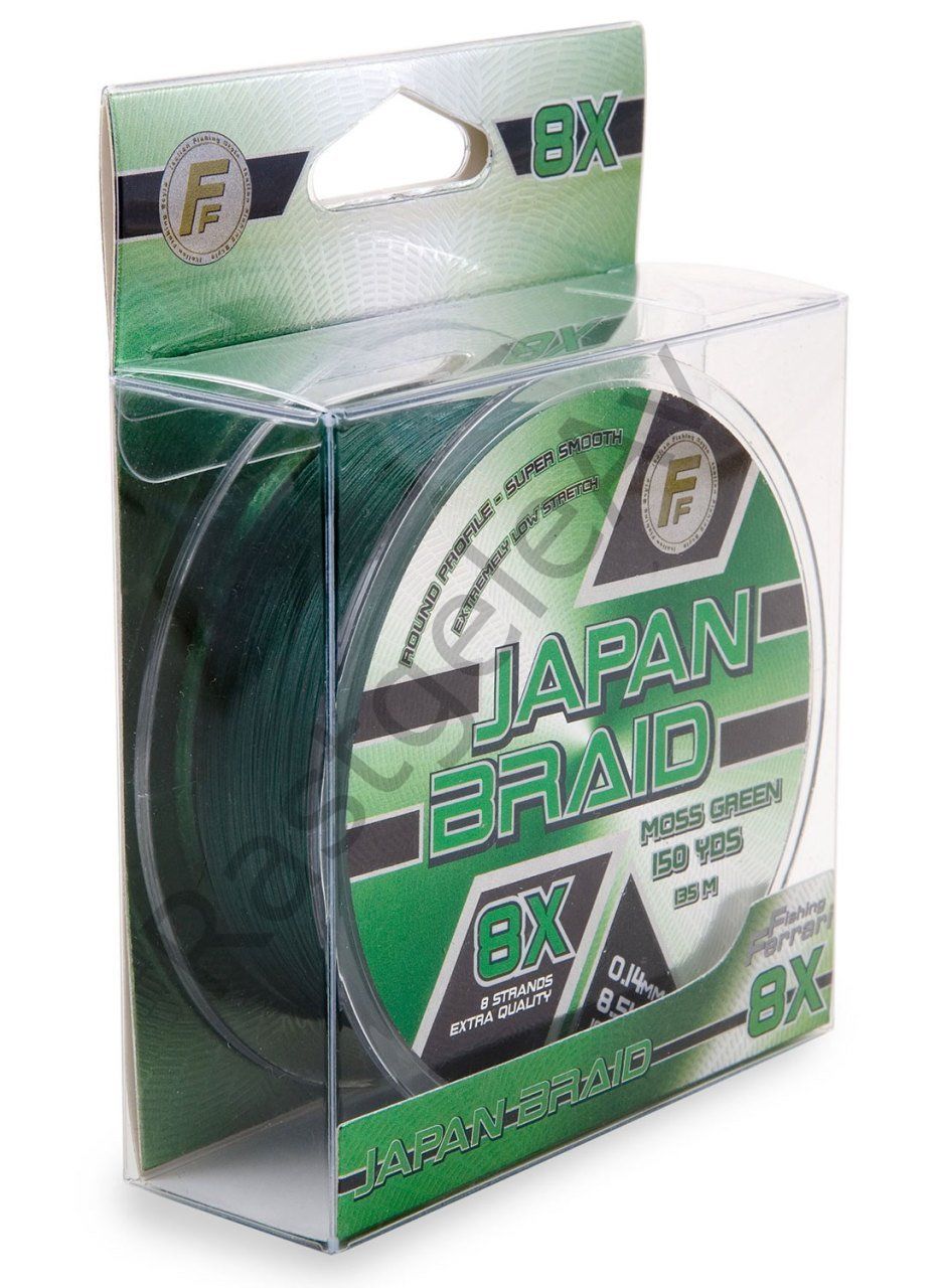 Lineaeffe Japan Braid Green 135 mt 8 Örgü ip 0,16mm
