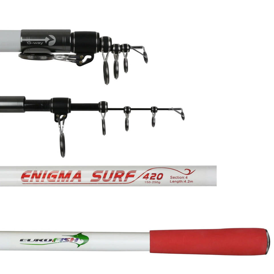 Enigma Surf 150-250 gr Surf Kamışı Red Eurofish