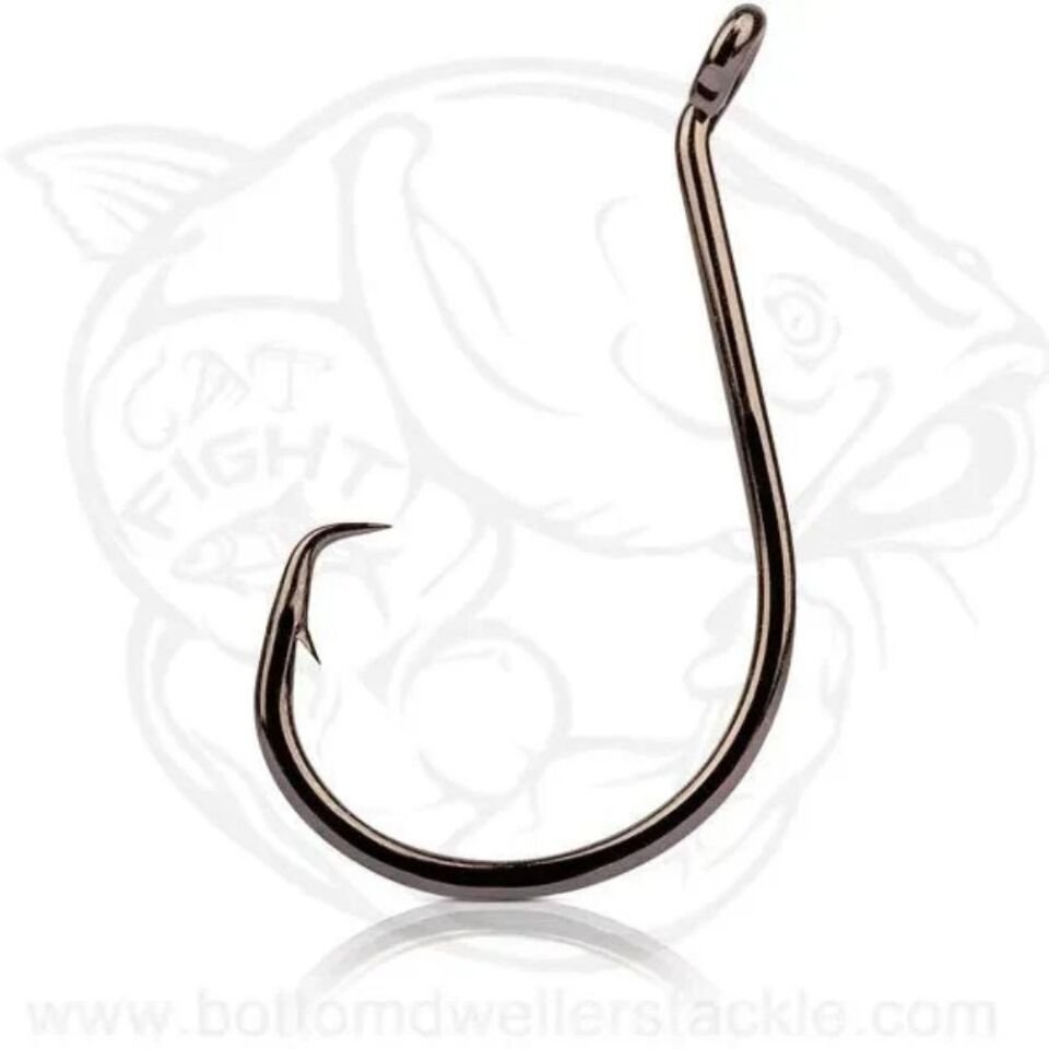 Mustad Ultra Point 39928NP-BN Octopus İnline Circle Olta İğnesi BLACK NICKEL - NO:10-0 3LÜ