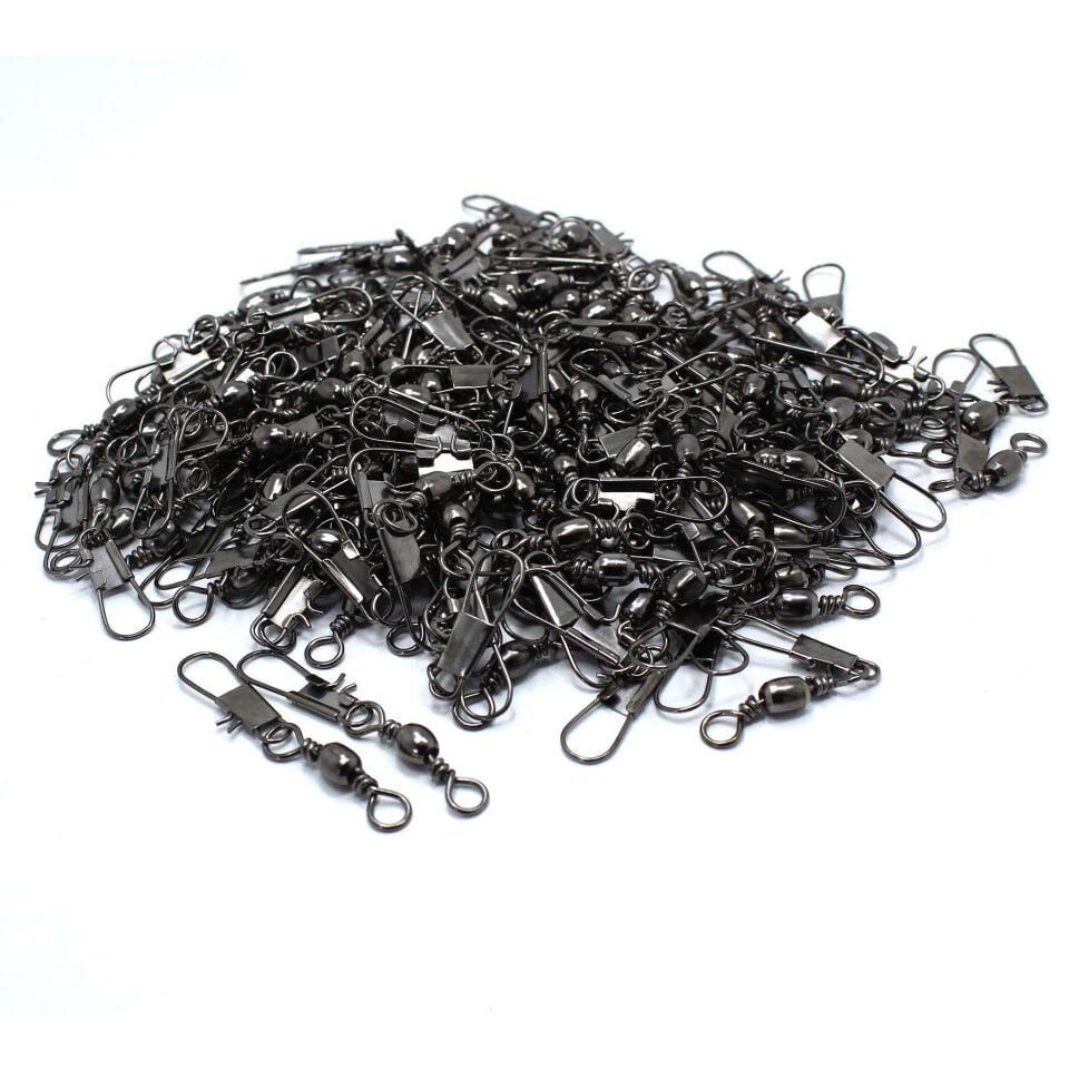 Captain 5233 Kilitli Klips 144lü Paket Black Nikel