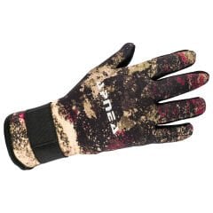 Apnea Amara Kamuflaj Dalış Eldiven 3 mm