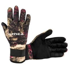 Apnea Amara Kamuflaj Dalış Eldiven 3 mm