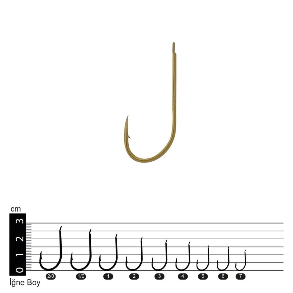 Effe İğne 505 Bronz Plastik Kutu