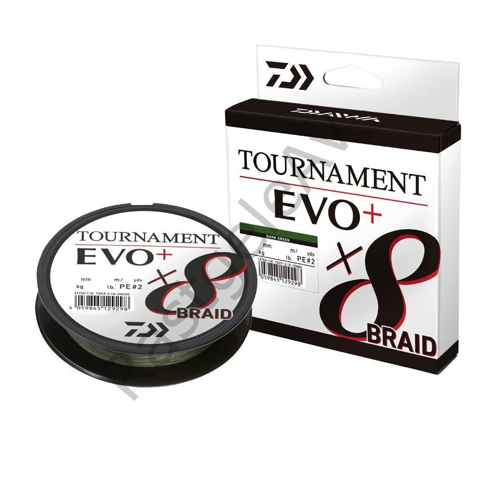 Daiwa Tournament EVO+ 8B Dark Green İp Misina (270m)