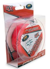 Lineaeffe Japon Braid Red 500 mt 4 Örgü İp 0,25mm