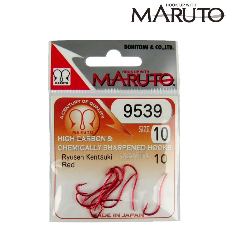 Maruto 9539 Kırmızı Nikel Olta İğnesi