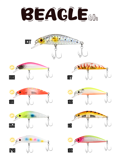 Fujin Beagle 6cm 6.5gr Maket Balık